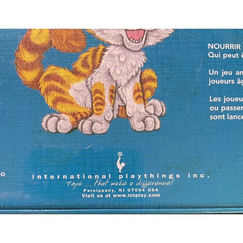 Feed The Kitty Game Children's Kids 4+ Dice Game 2001 NEW Sealed